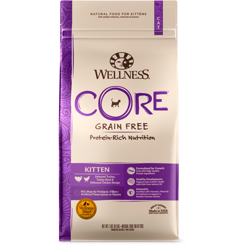 wellness core cat food feeding guide