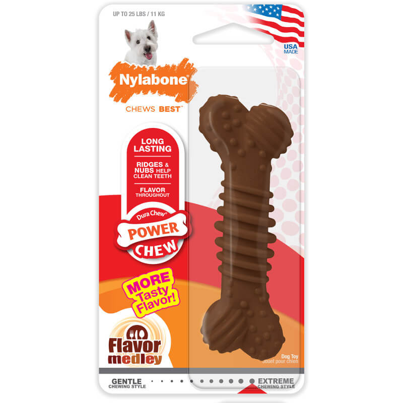 Nylabone wishbone wolf outlet size