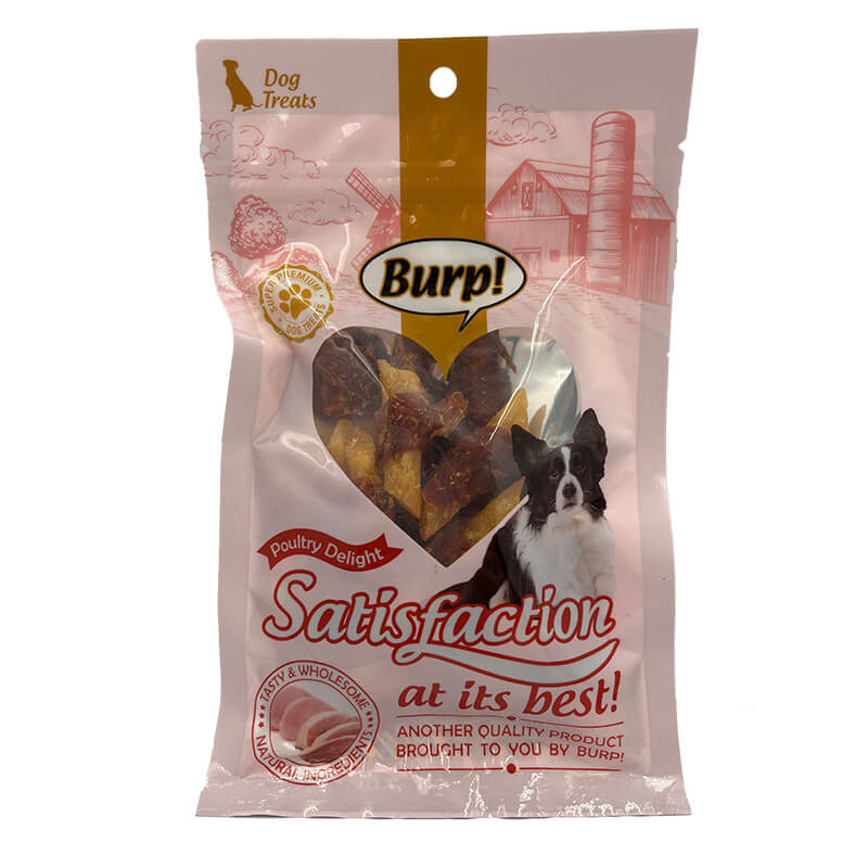 Burp store dog treats