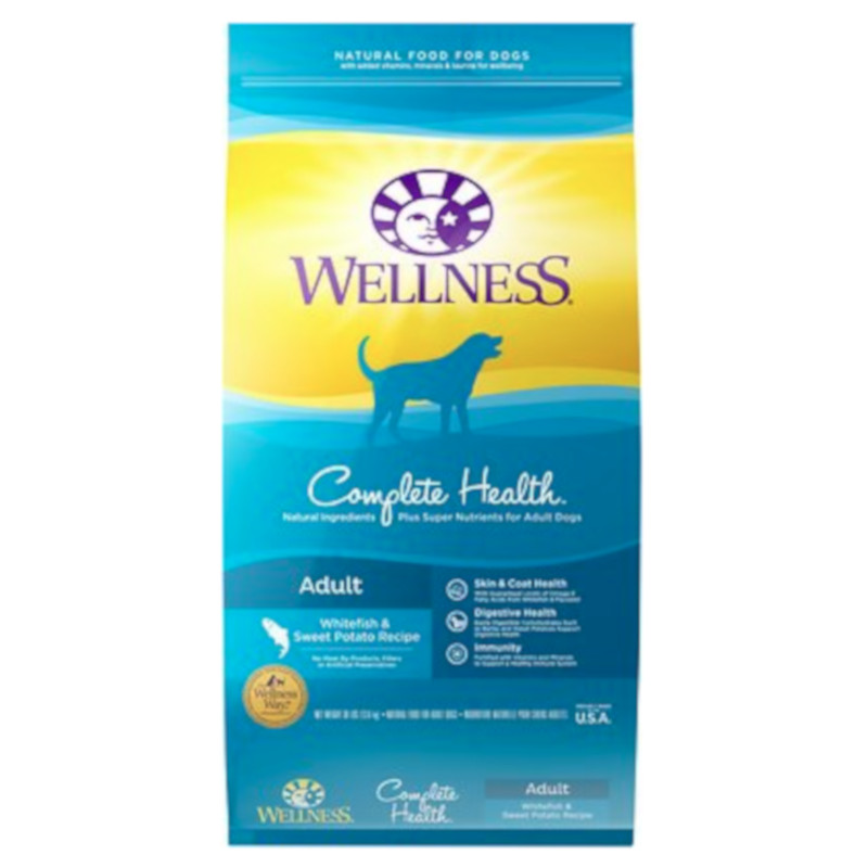 wellness complete health lamb dog food