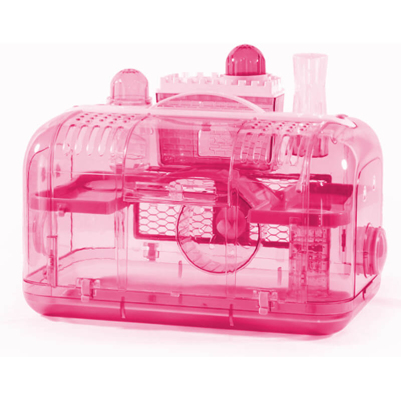 Pink princess clearance hamster cage