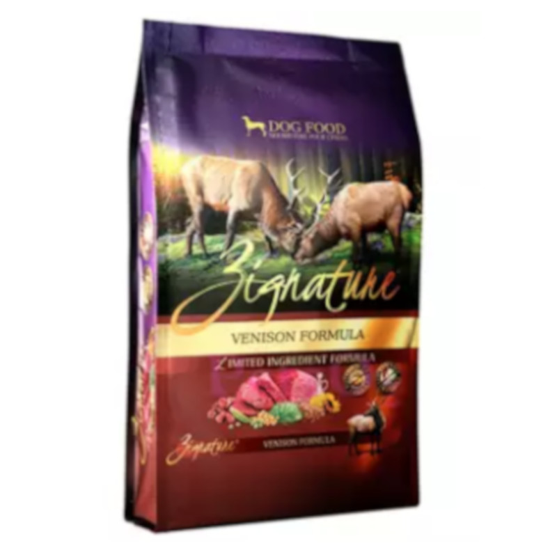 Zignature kangaroo formula hotsell dog food 27 lb