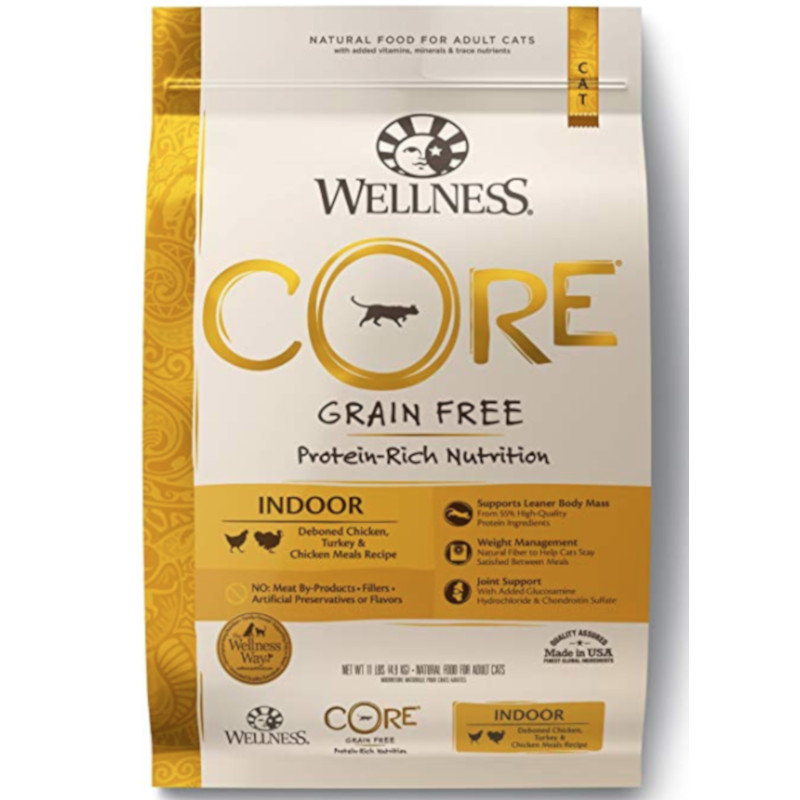 wellness core cat food feeding guide