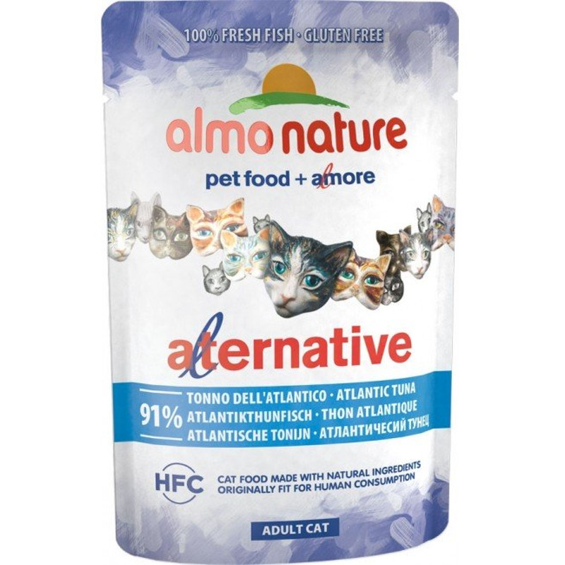 almo nature sensitive cat food