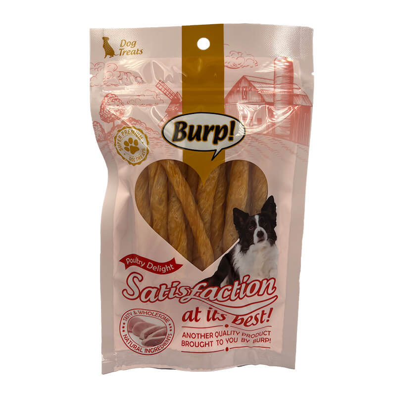 Burp store dog treats