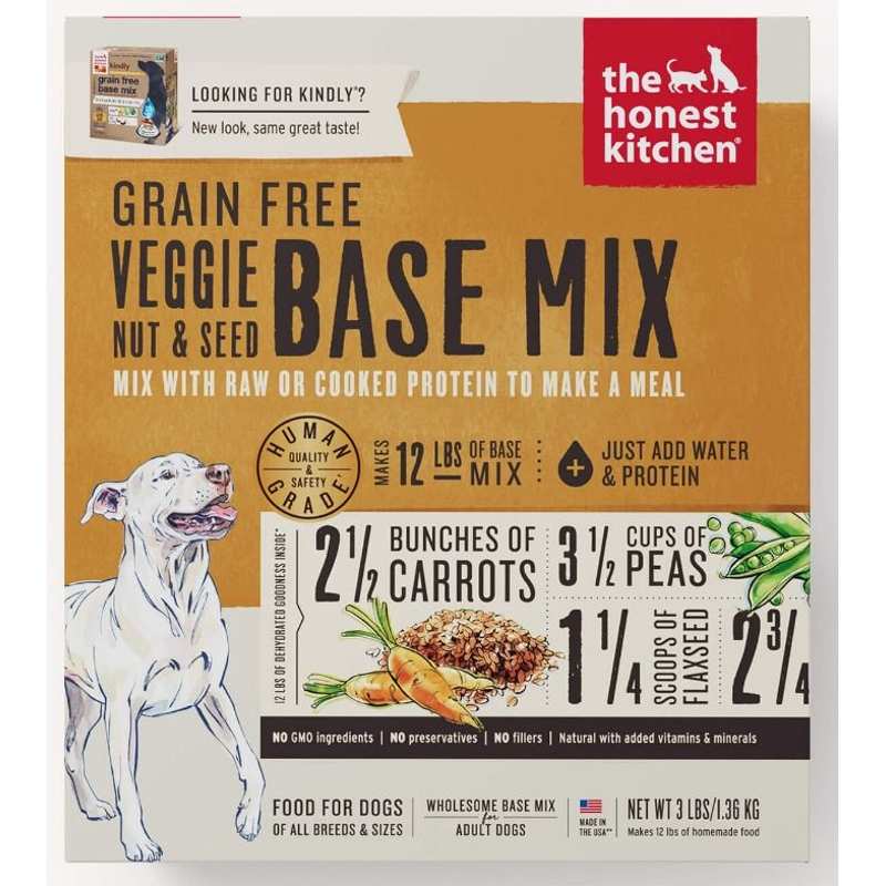 dehydrated vegetable dog food