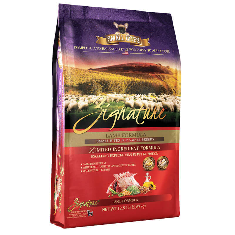 Zignature lamb best sale dog food ingredients