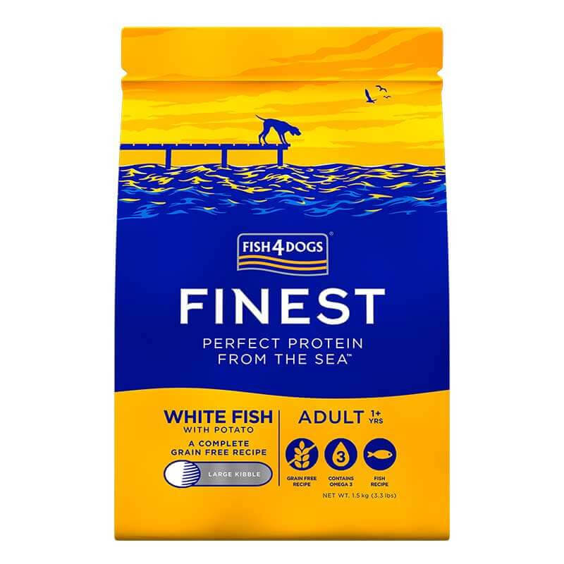 fish4dogs finest ocean white fish puppy