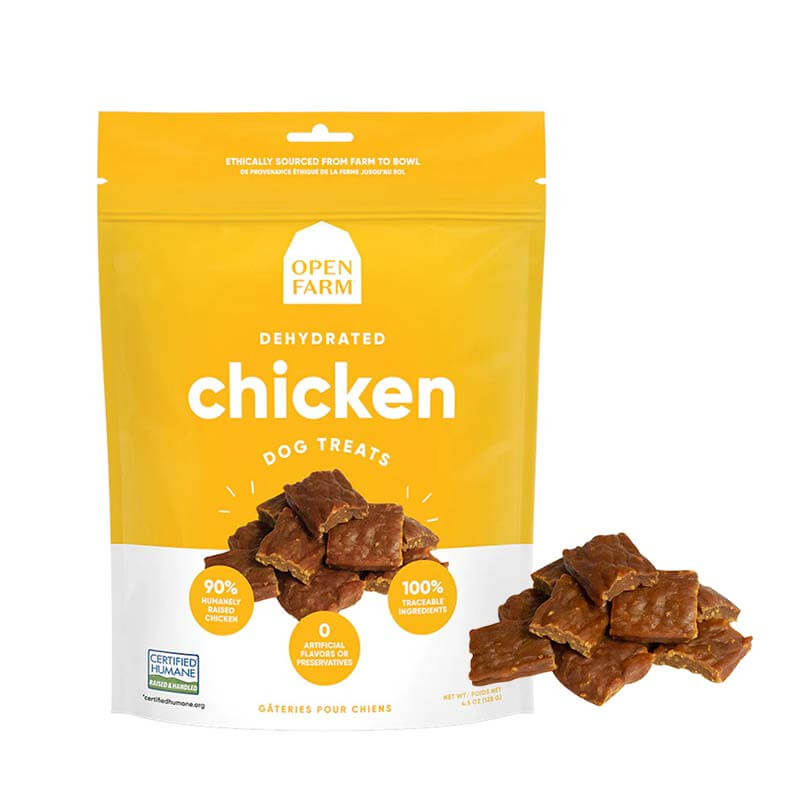 dehydrated pork dog treats