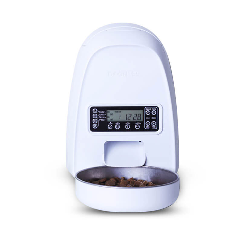 automatic dog biscuit feeder