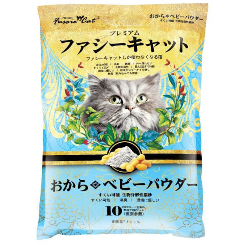 Fussie cat japanese on sale soybean litter review