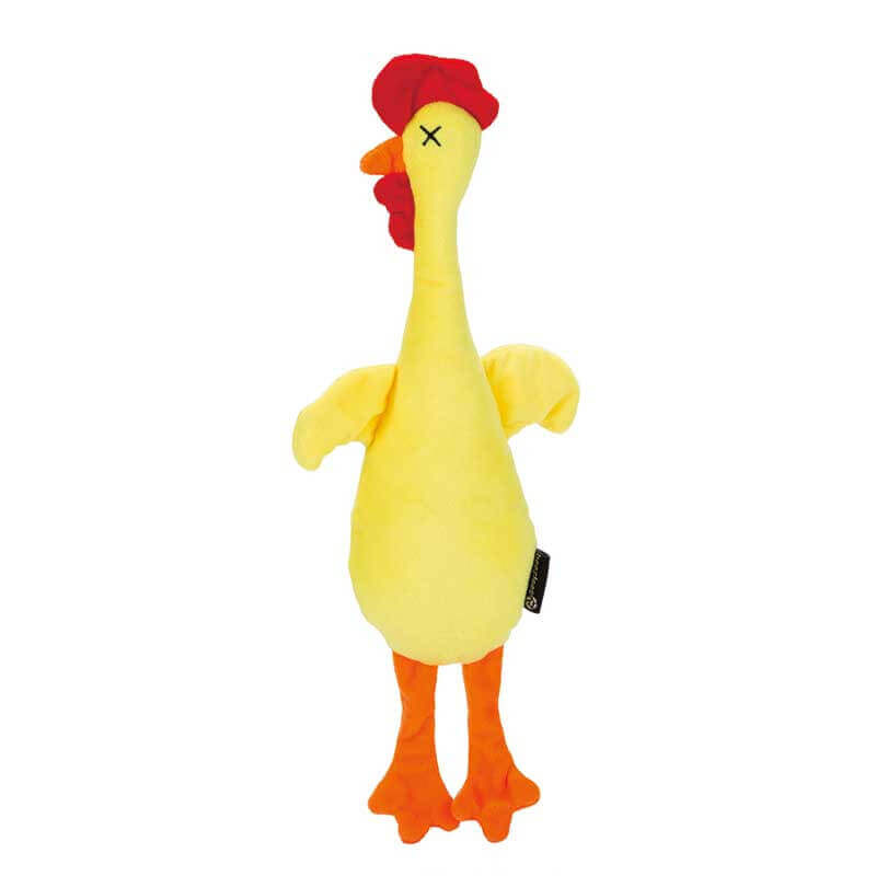 latex dog toy chicken