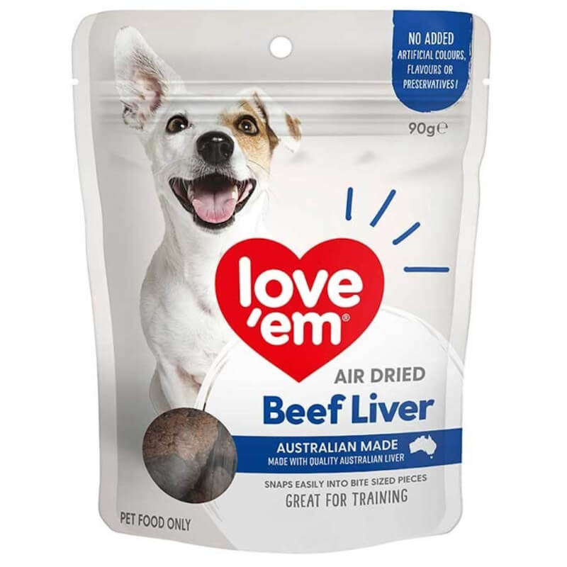 beef liver bites for dogs