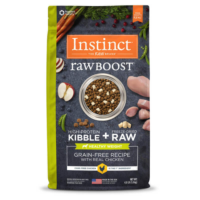 instinct raw boost large breed puppy food