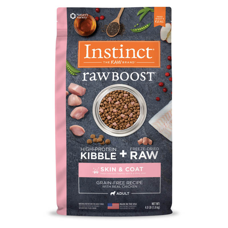 instinct raw boost gut health dry dog food