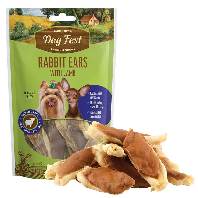 rabbit chews for dogs