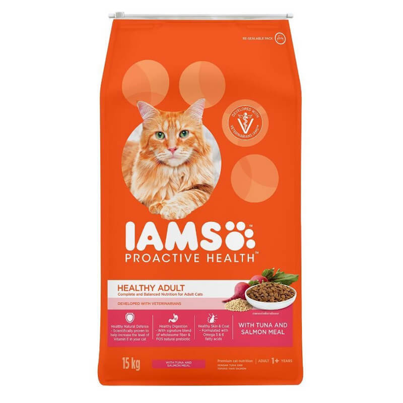 iams cat food 15kg