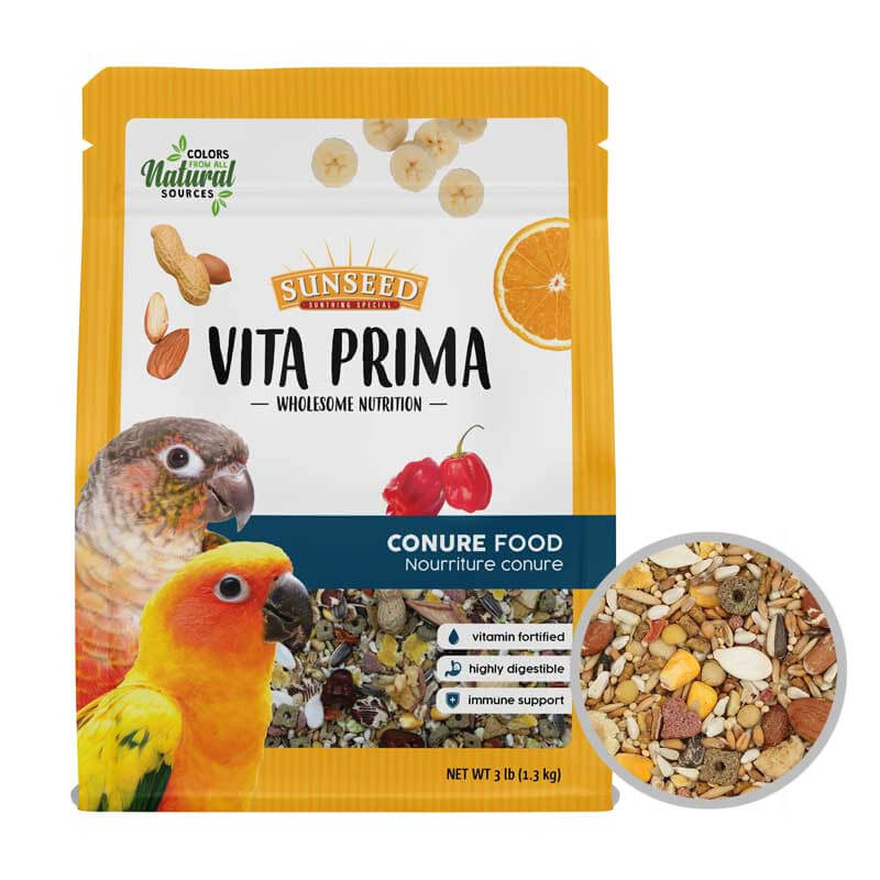 vita prima parrot food