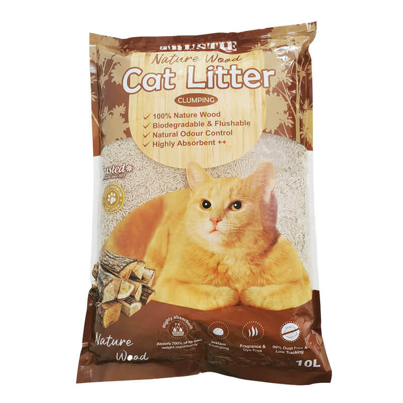 Trustie Nature Bamboo Cat Litter (Clumping) 10L(4kg), Cat Litter