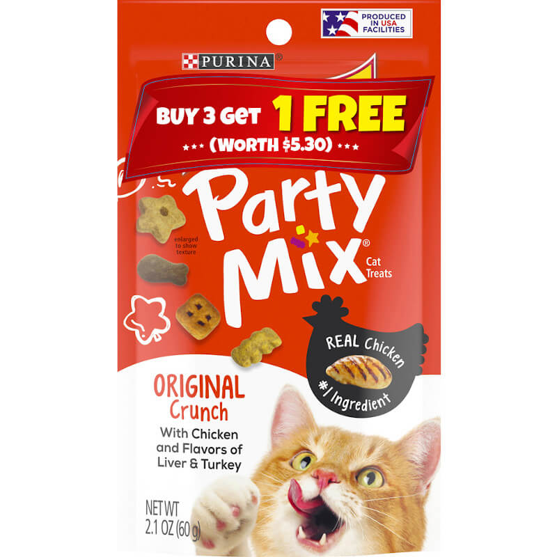 Friskies party mix clearance puffs