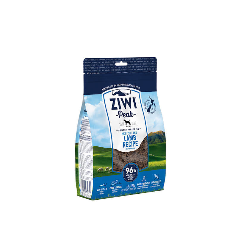 Ziwi Peak Air Dried Lamb For Dogs 4kg Dog Dry Food Pet