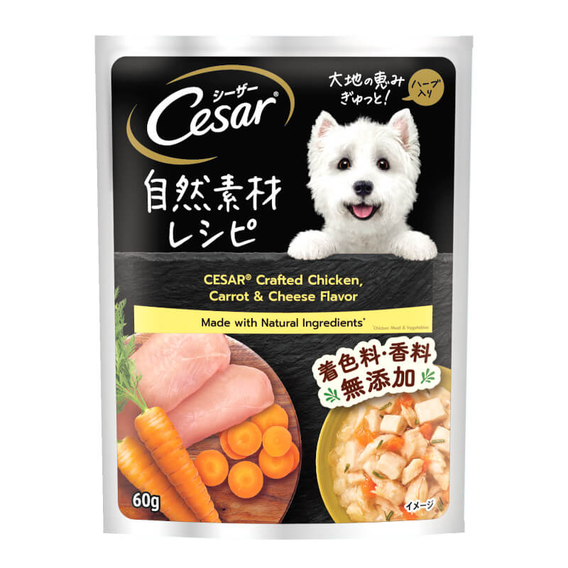 Cesar dog food outlet pouches